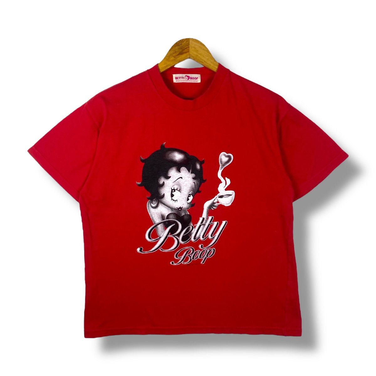 Vintage BETTY BOOP Classic Cartoon Graphic Tee Shirt Medium