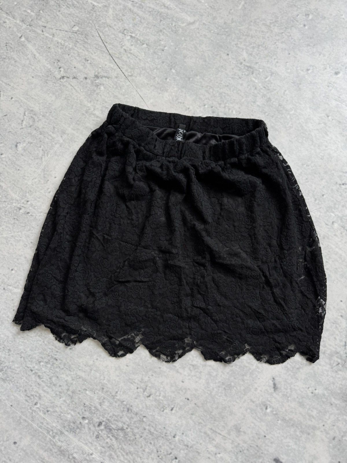 Designer × Hysteric Glamour × Vintage Gothicana skirt black Avant Garde wmns Size 26" / US 2 / IT 38 - 1 Thumbnail