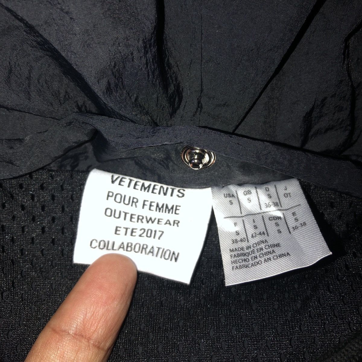 Reebok × Vetements Vetements x Reebok Jacket Size US S / EU 44-46 / 1 - 9 Thumbnail