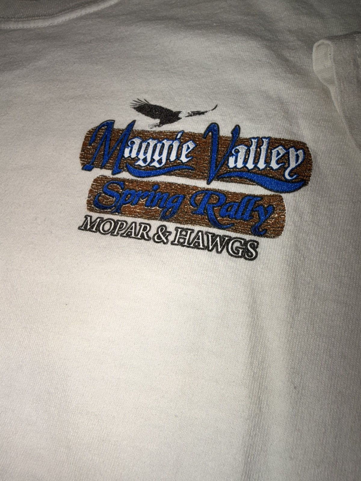 Vintage Y2K Maggie Valley Mopar & Hawgs tee Size US XL / EU 56 / 4 - 3 Thumbnail