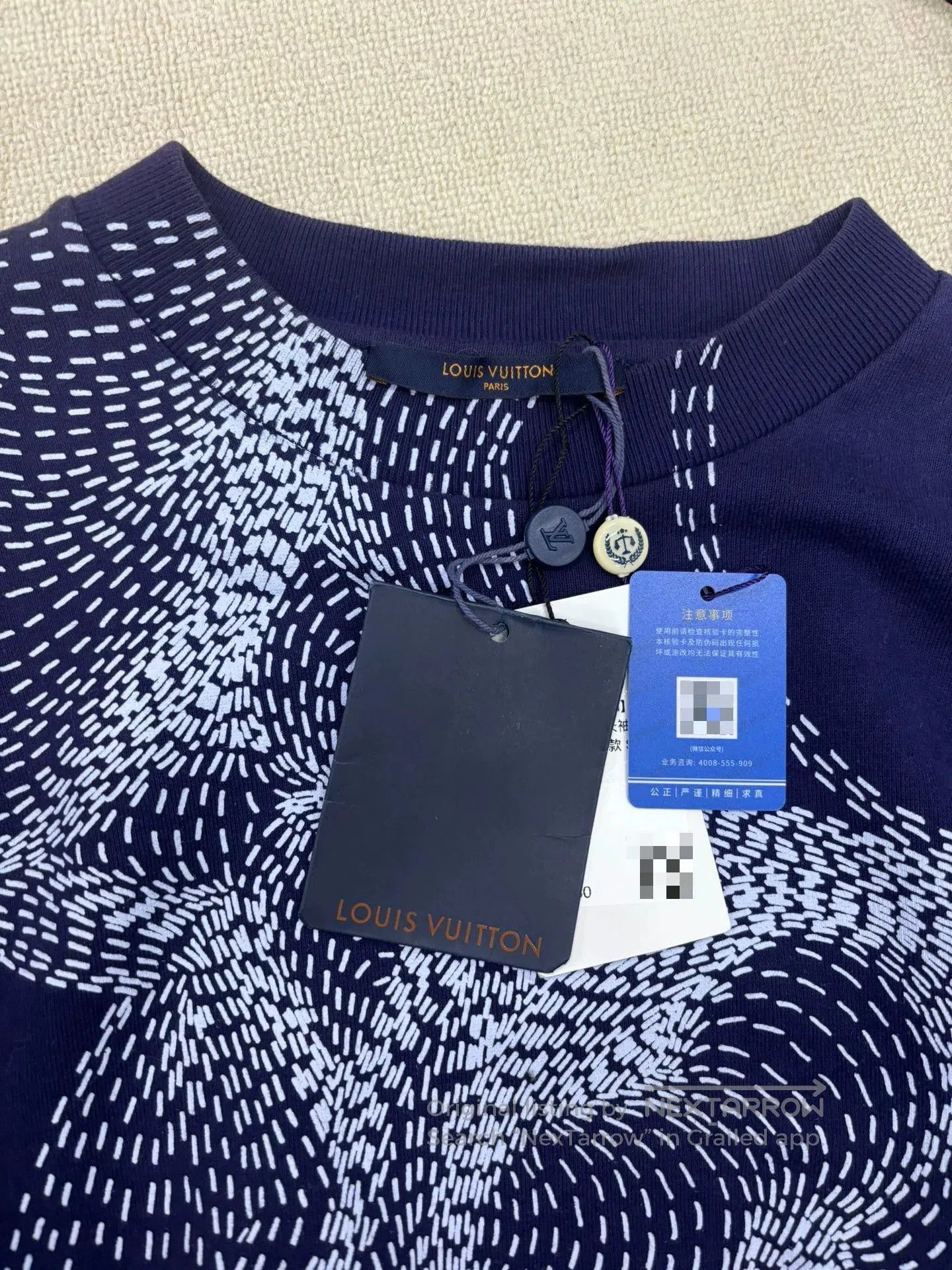 Louis Vuitton Louis Vuitton Tri-Color Sketch Sweatshirt. Size US S / EU 44-46 / 1 - 3 Thumbnail