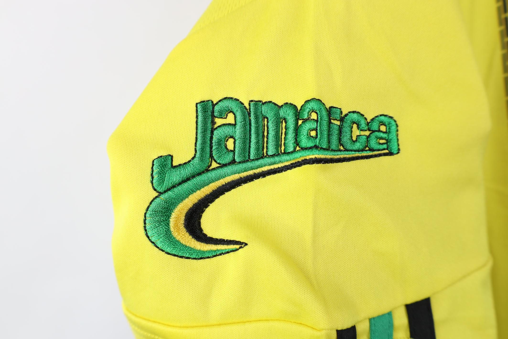 Vintage Vintage Y2K World Cup Jamaica Soccer Futbol Jersey Shirt Size US XL / EU 56 / 4 - 8 Thumbnail