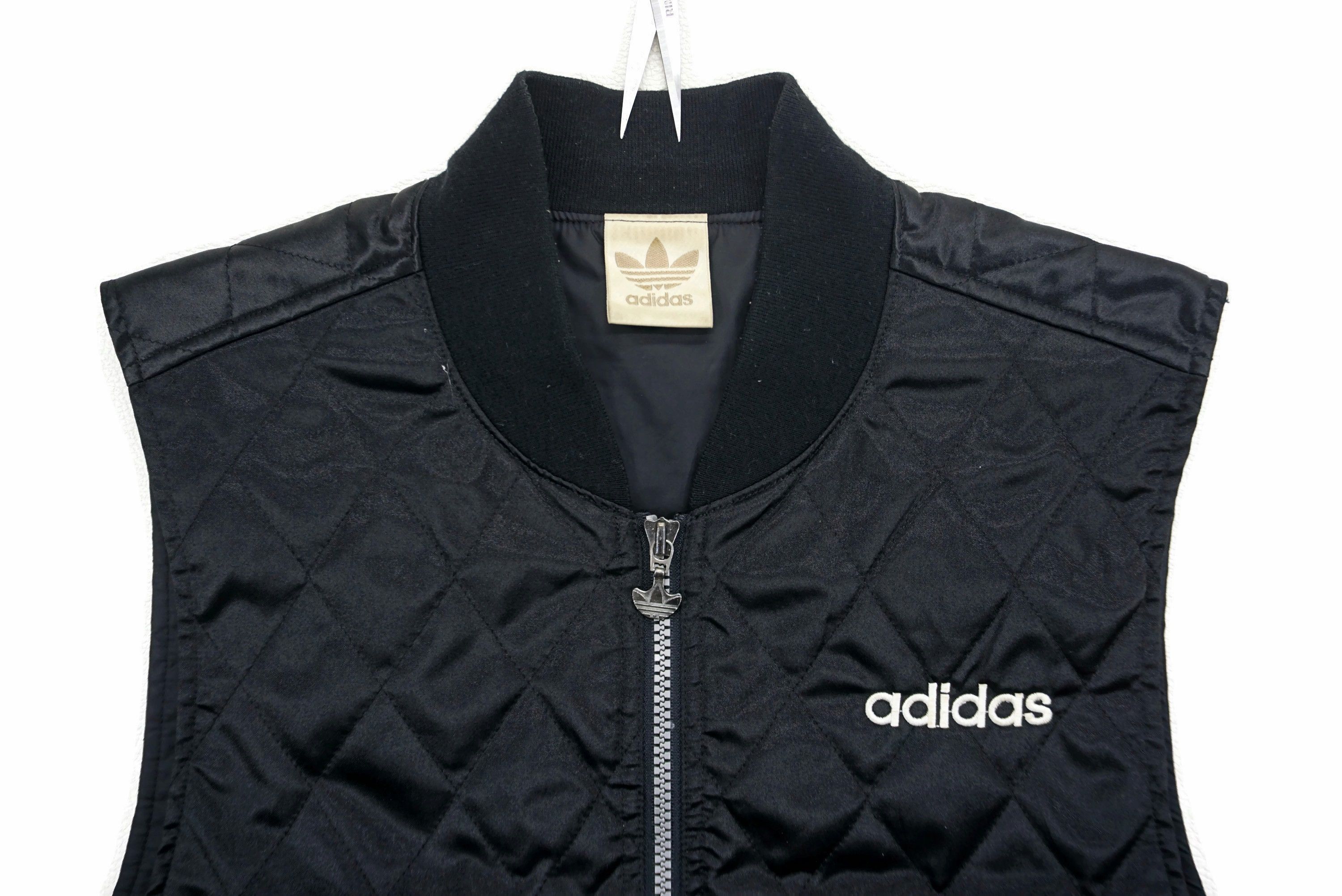Adidas Vintage Adidas Descente Gilet Quilted Vest Windbreaker Size US S / EU 44-46 / 1 - 4 Thumbnail