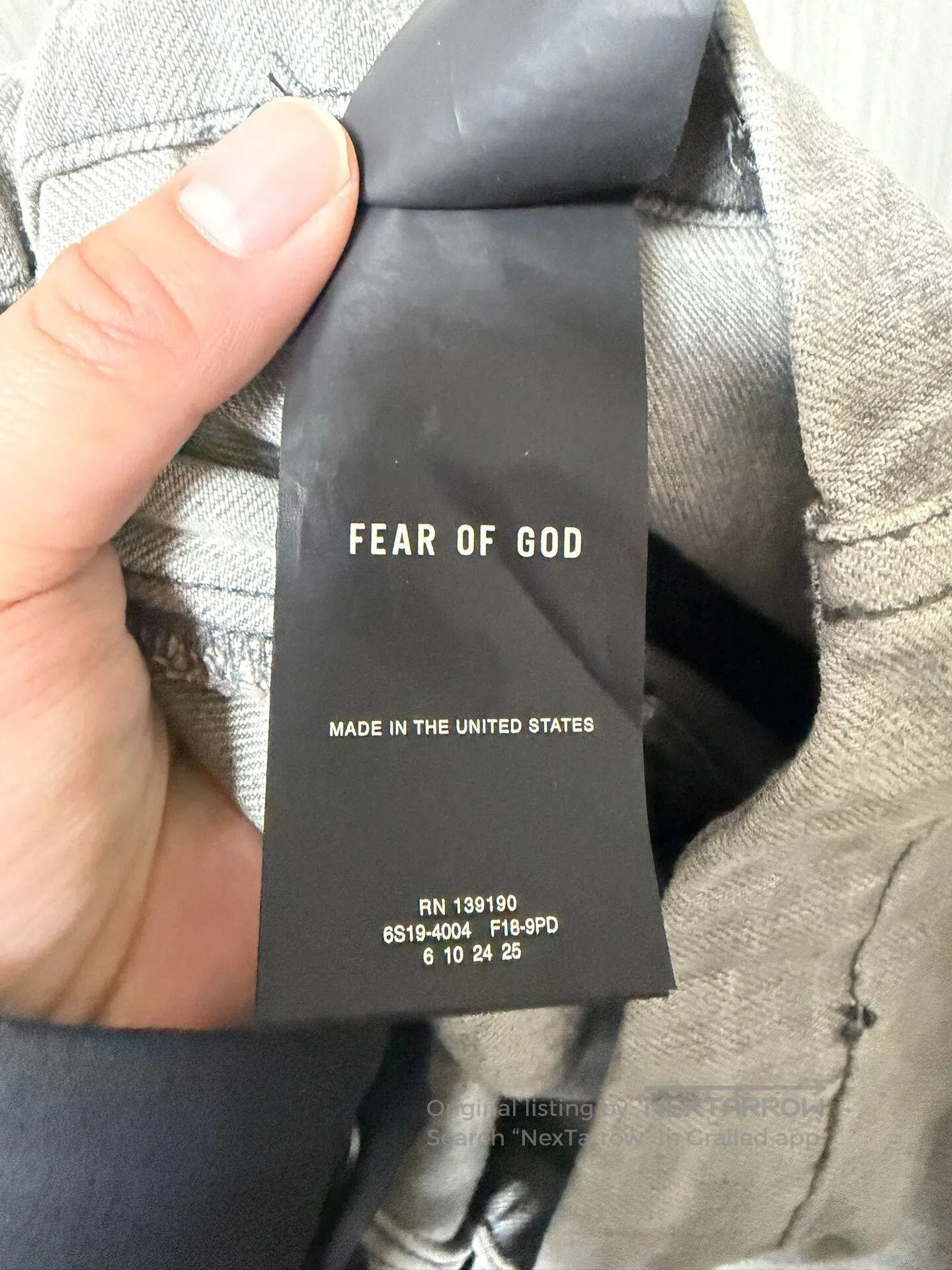 Fear of God Fear of God 6th Ribbon Jeans. Size US 32 / EU 48 - 4 Thumbnail