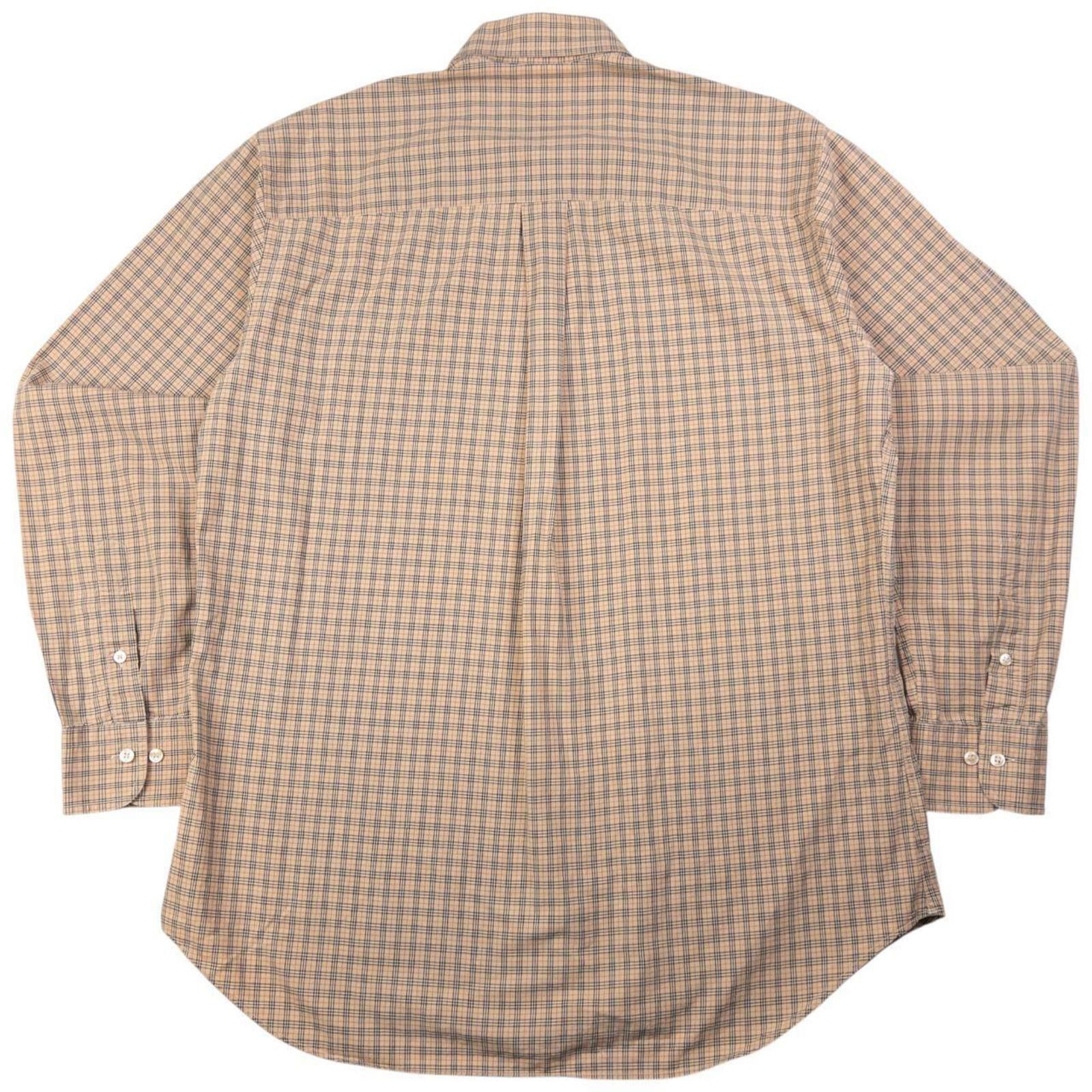 Burberry Vintage Burberry Nova Check Long Sleeve Button Up Shirt M Size US M / EU 48-50 / 2 - 2 Thumbnail