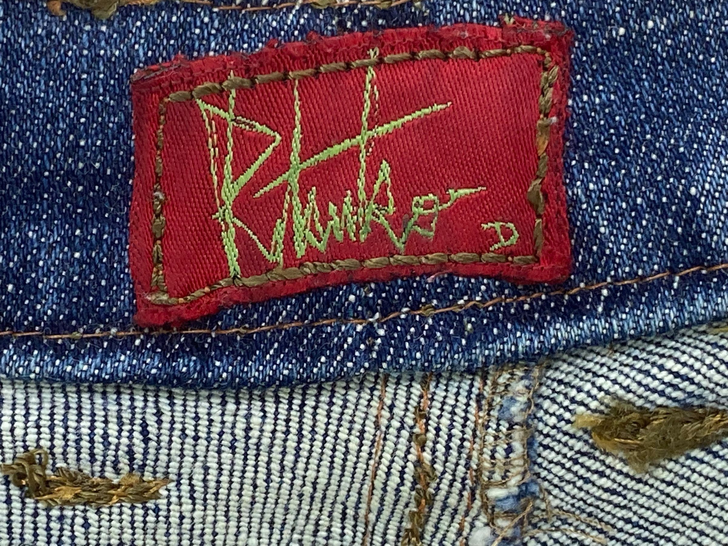 Other Bootcut Denim Jeans Beads Stud Embellished Flare Pants Size 26" / US 2 / IT 38 - 9 Thumbnail