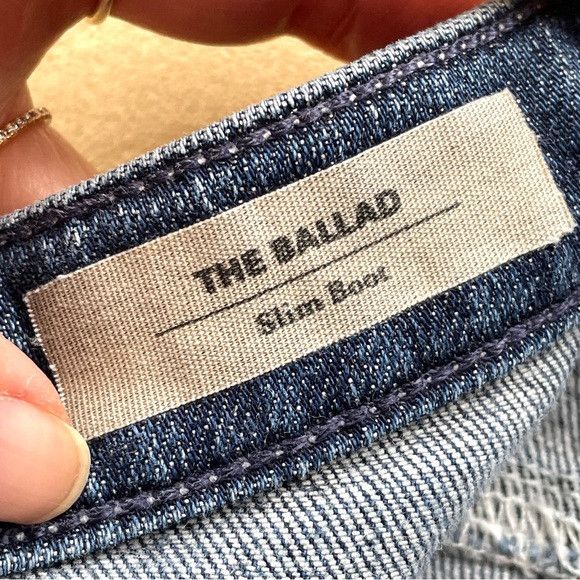 AG Adriano Goldschmied AG Jeans Dark Wash Ballad Slim Boot Cut Jeans - 32-34" Size 33" - 5 Thumbnail