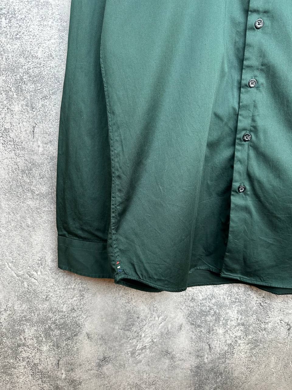 Other Blake Mill Flowered Button Up Shirt Poplin Cotton Green LS Size US L / EU 52-54 / 3 - 6 Thumbnail