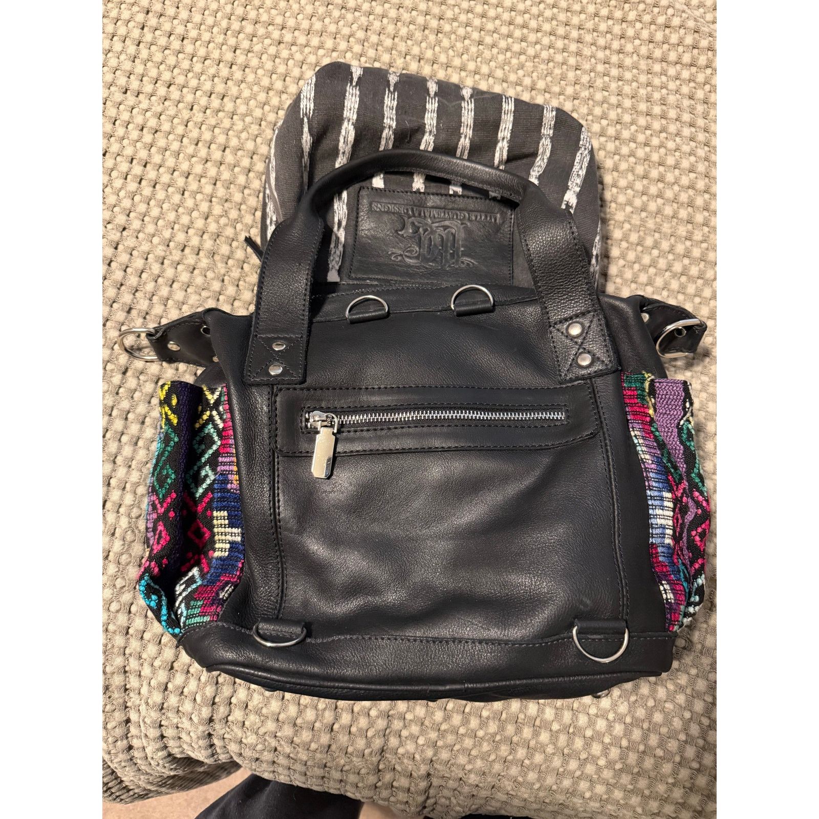 Other Handmade Small Convertible Day Bag CDB by Little Guatemala Size ONE SIZE - 3 Thumbnail