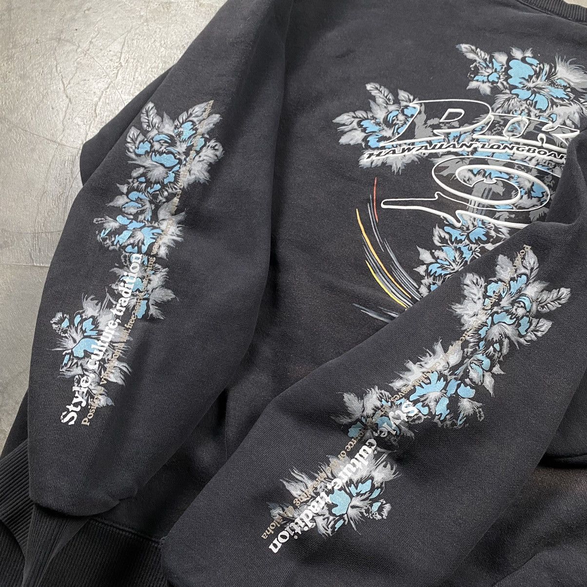 Vintage y2k Distressed Sunfaded Piko Sukajan Motive Crewneck Size US M / EU 48-50 / 2 - 3 Thumbnail