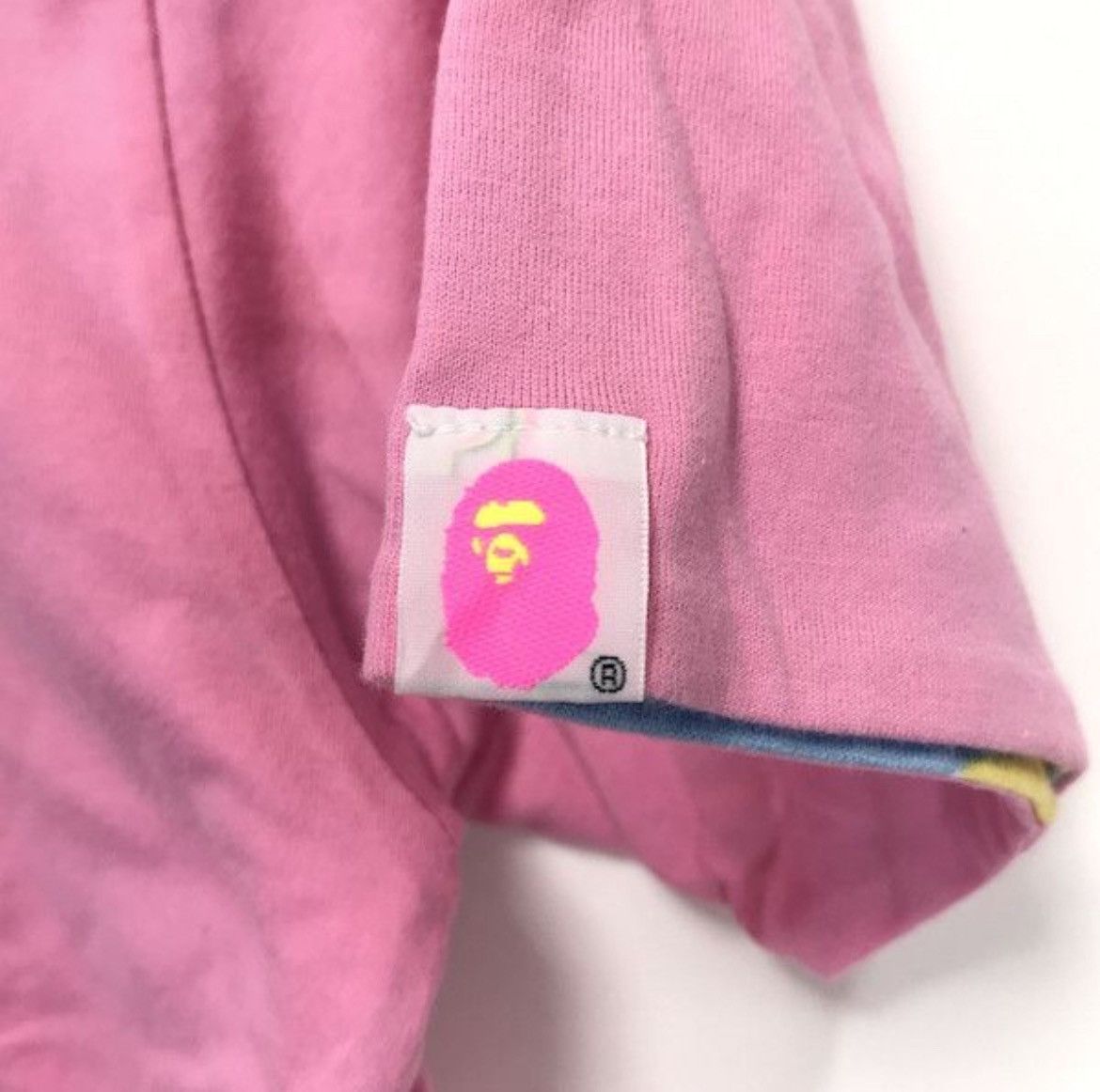 Bape Rare BAPE cotton candy reversible tee t-shirt A Bathing Ape Size M / US 6-8 / IT 42-44 - 7 Thumbnail