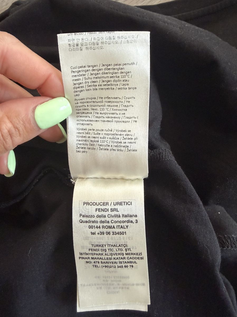 Fendi Fendi Tshirt Size US XL / EU 56 / 4 - 9 Thumbnail
