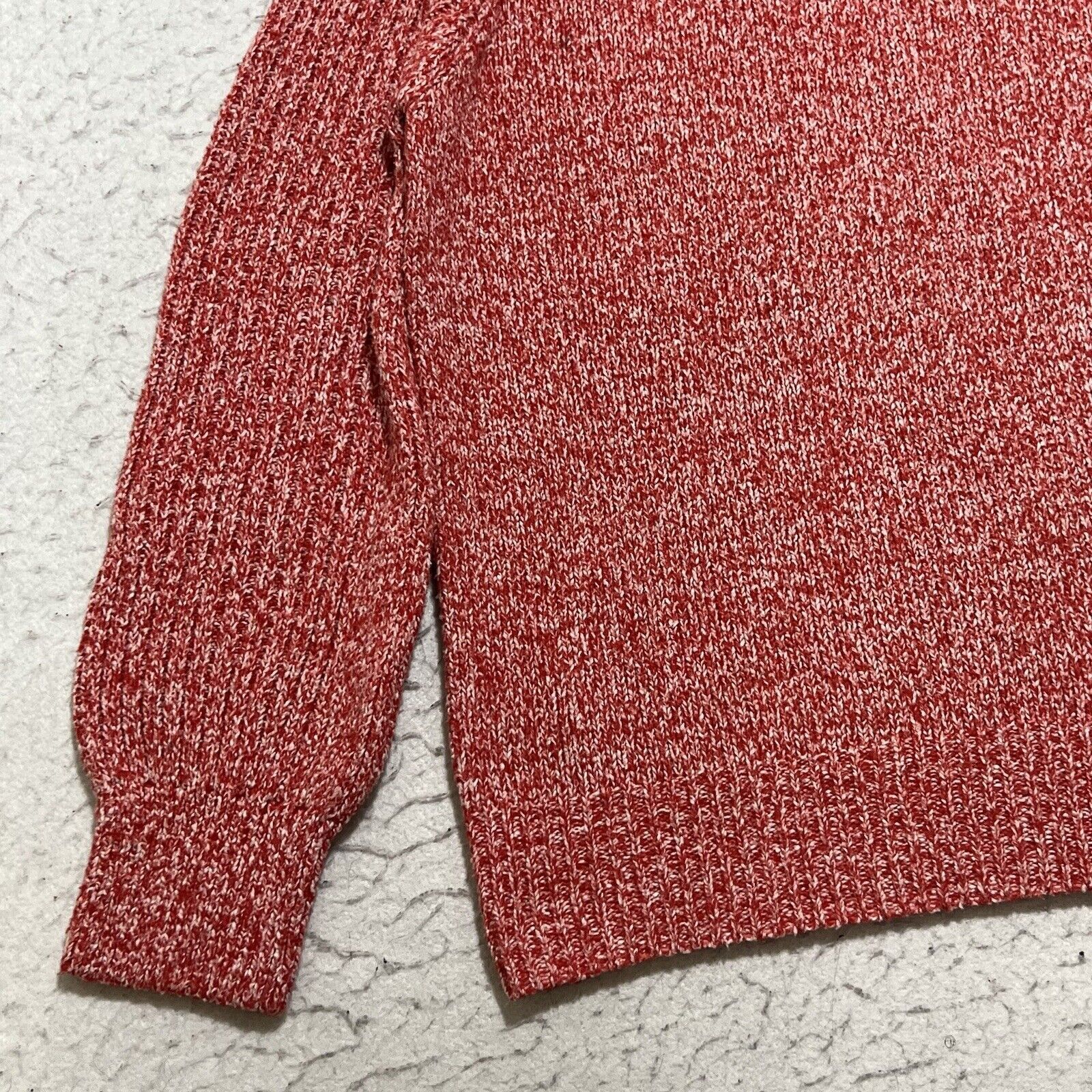 Lauren Ralph Lauren Nine West Marled Red Turtle Neck Sweater Knit Pullover Top Size S / US 4 / IT 40 - 8 Thumbnail