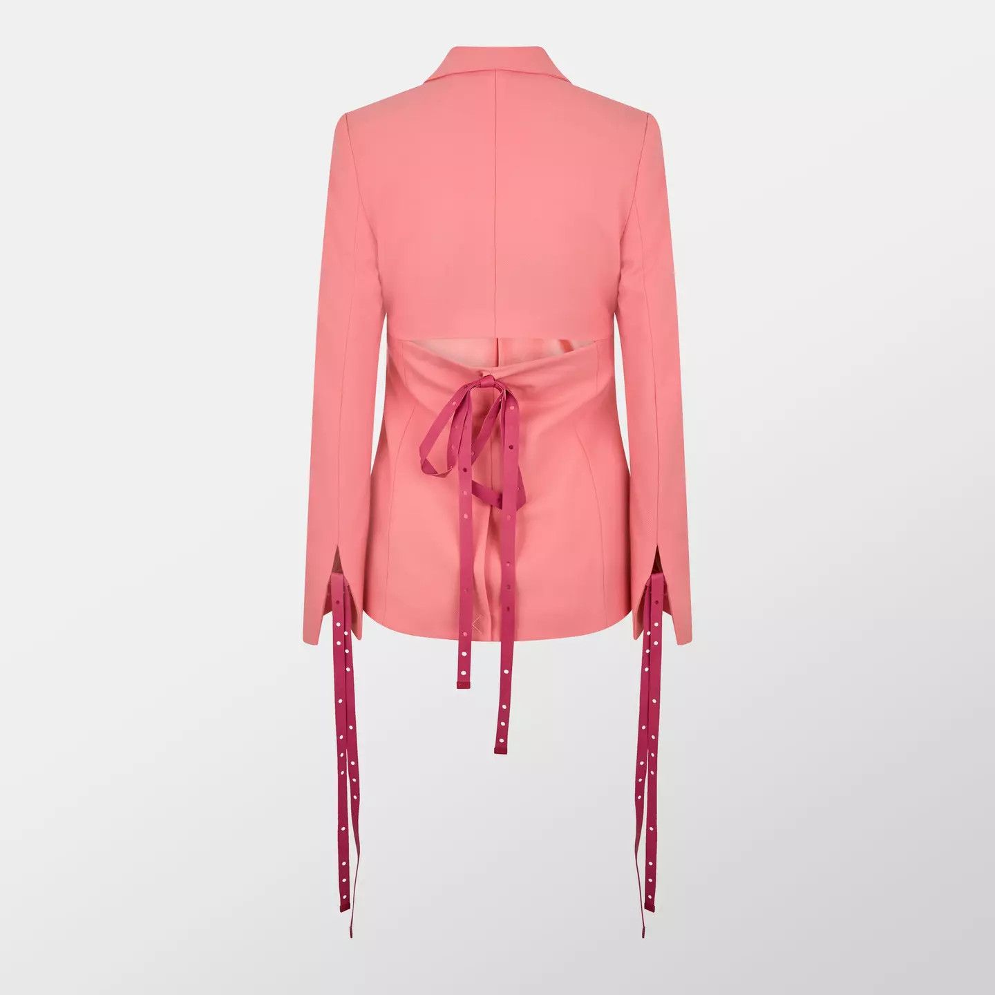 Off-White o1y1125 Blazer in Salmon Pink Size S / US 4 / IT 40 - 2 Thumbnail