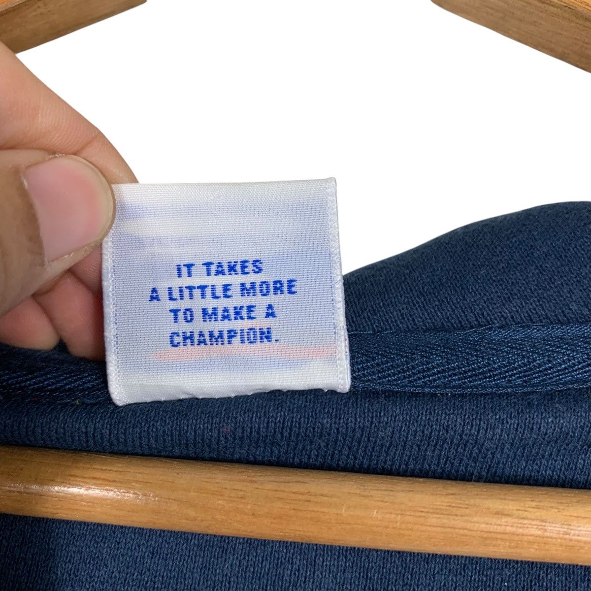 Champion CHAMPION Big Logo Zipper Hoodies Sweatshirt #1791-C79 Size US M / EU 48-50 / 2 - 19 Thumbnail
