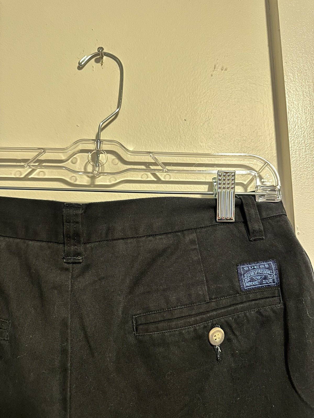 Guess Vintage Guess Classics Black Golf Shorts Size US 32 / EU 48 - 4 Thumbnail