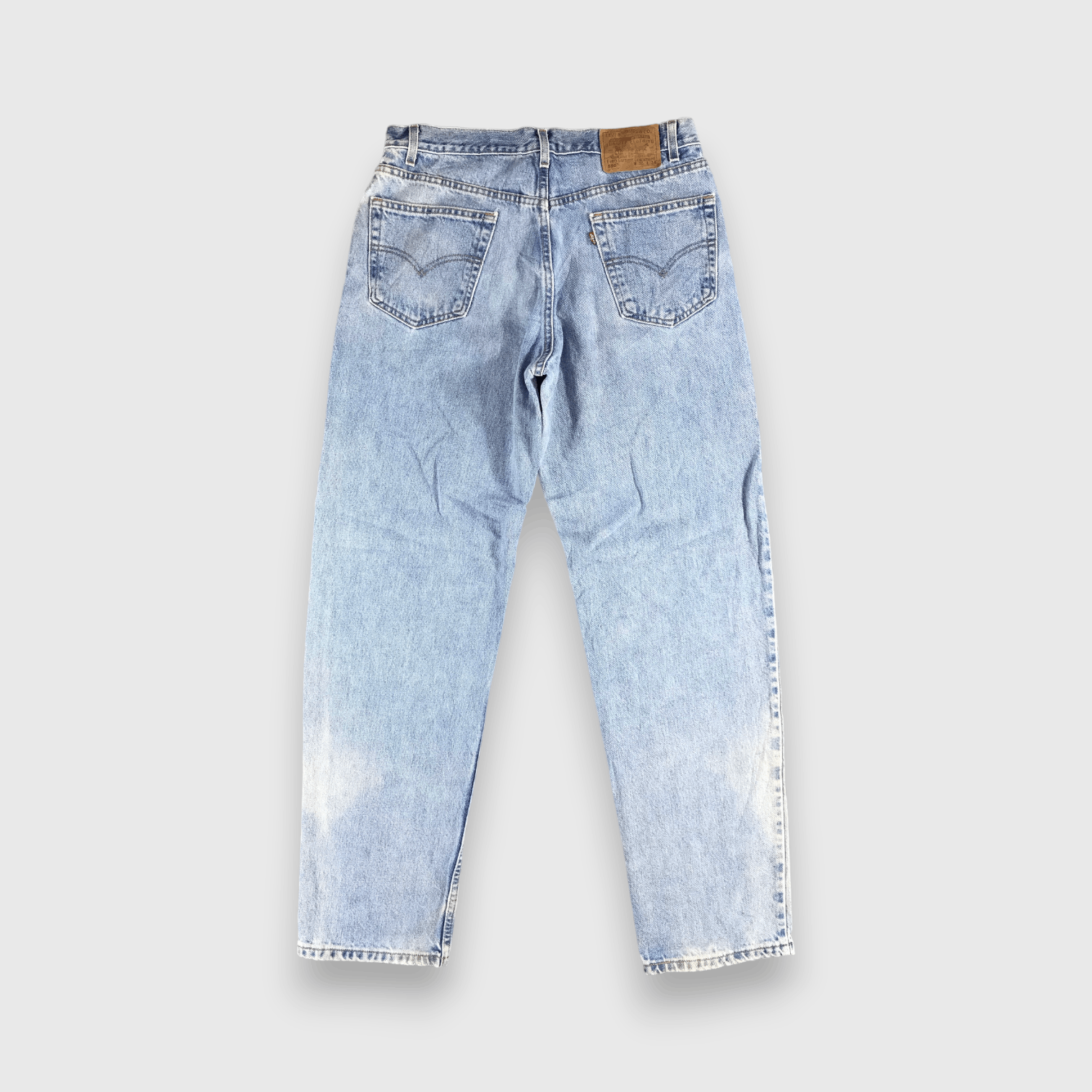 Levi's Vintage 90s Blue Wash Levis 550 Jeans-J2413 Size US 34 / EU 50 - 2 Thumbnail