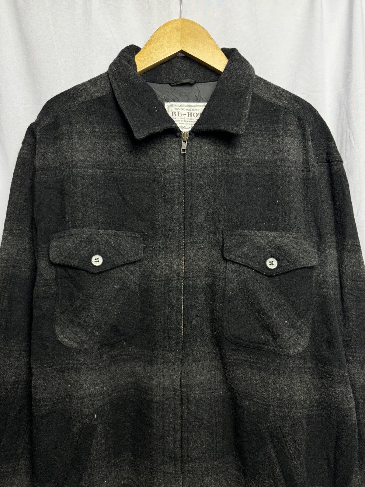 Hysteric Glamour Japanese Be-Hot Plaid Zipper Jacket Size US M / EU 48-50 / 2 - 3 Thumbnail