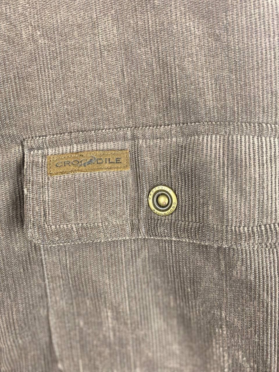 Japanese Brand crocodile japanese brand corduroy jacket flannel lining Size US L / EU 52-54 / 3 - 3 Thumbnail