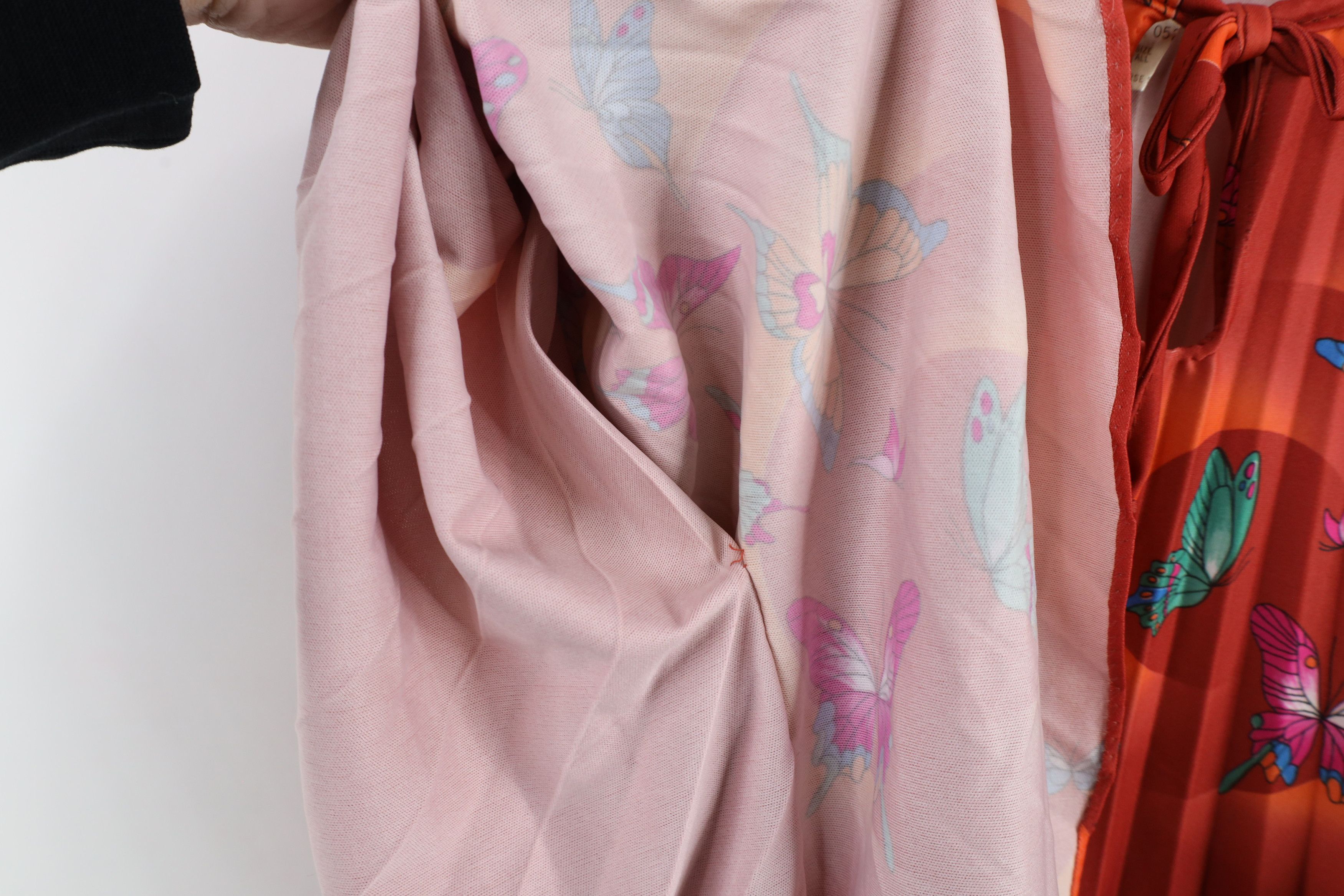 Vintage Vintage 70s Boho Chic Butterfly Flower Cape Shirt USA Size ONE SIZE - 7 Thumbnail