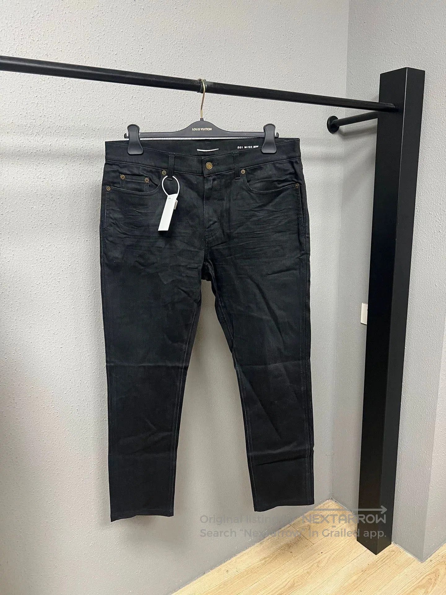 Saint Laurent Paris SLP Black Jeans. Size US 34 / EU 50 - 1 Thumbnail