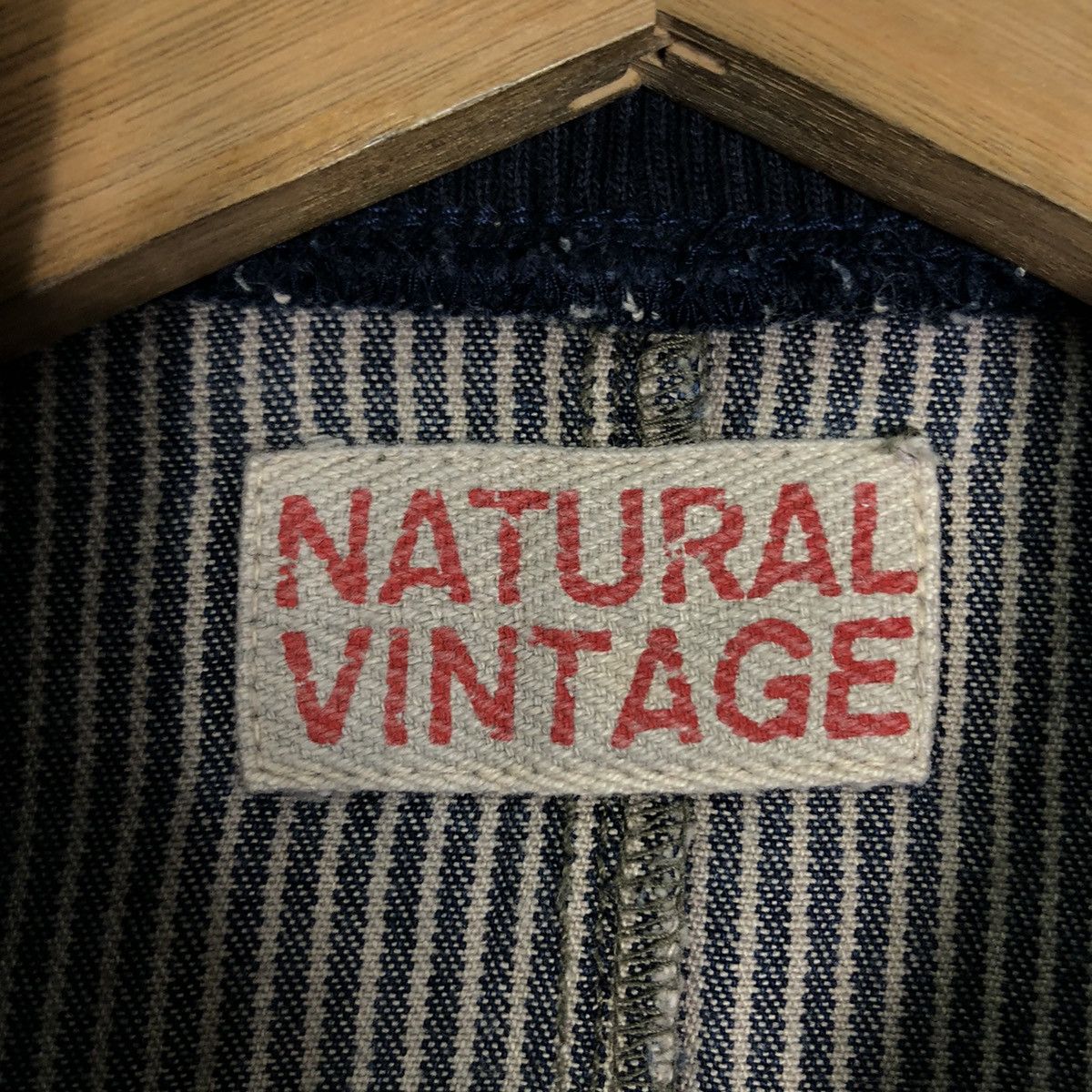 Hysteric Glamour 🔥Vintage Hikory Chore Jacket Natural Vintage Japan Made Size US M / EU 48-50 / 2 - 16 Thumbnail