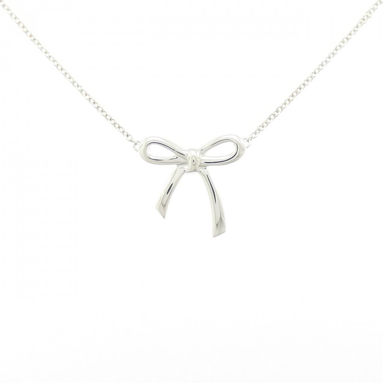 Tiffany & Co. Tiffany & Co. Tiffany Bow 925 Silver Necklace Precious Metal Necklace DUTY FREE for USA Size ONE SIZE - 1 Thumbnail