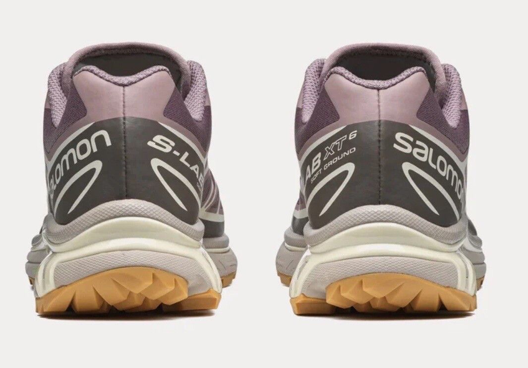 Kith × Salomon Salomon XT-6 Kith Quail / Plum Kitten / Vanilla Ice 47148200 Size US 13 / EU 46 - 3 Thumbnail