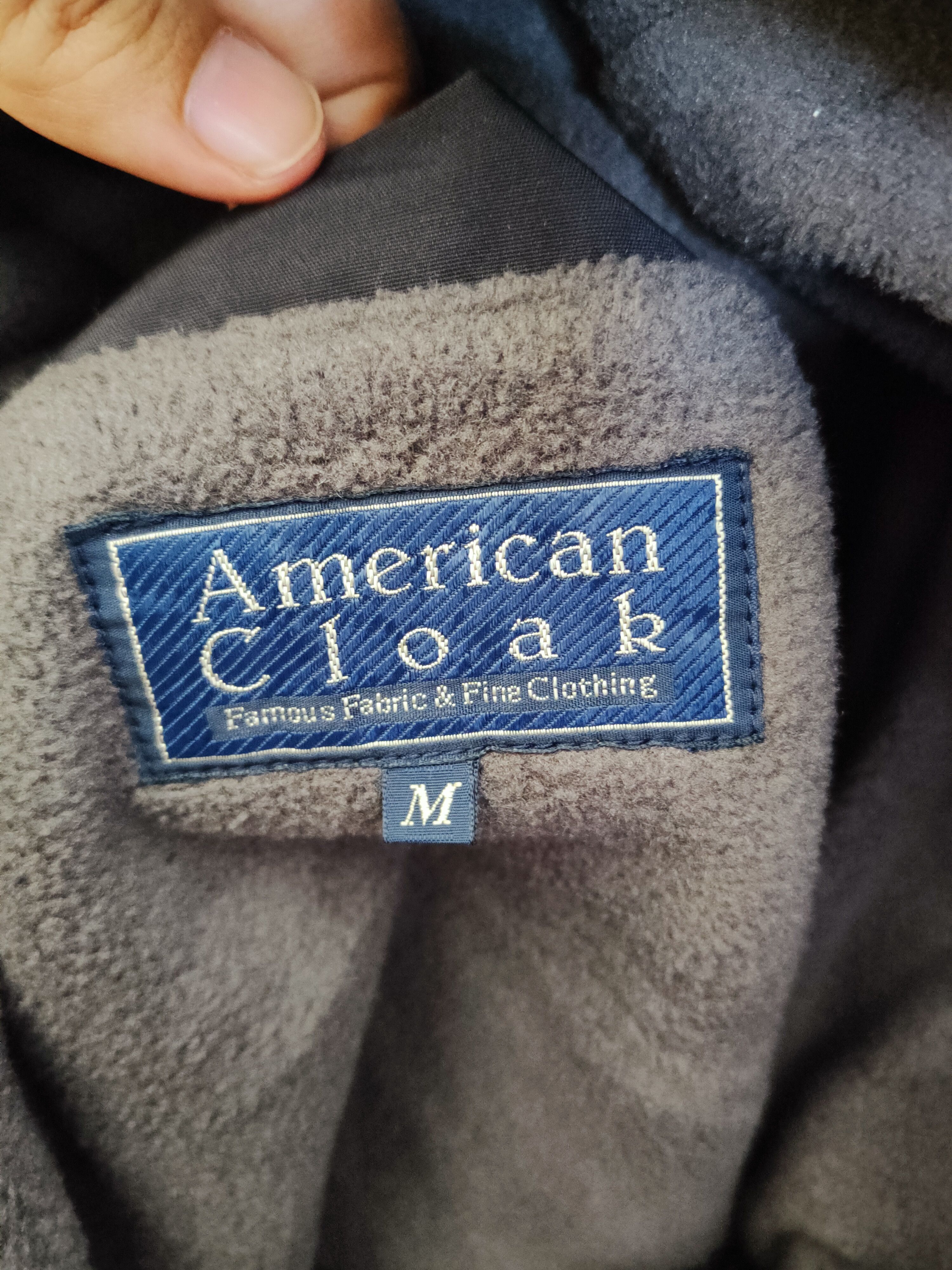 Japanese Brand American Cloak Dark Gray Faded Sweaters jacket #W580 Size US M / EU 48-50 / 2 - 12 Thumbnail