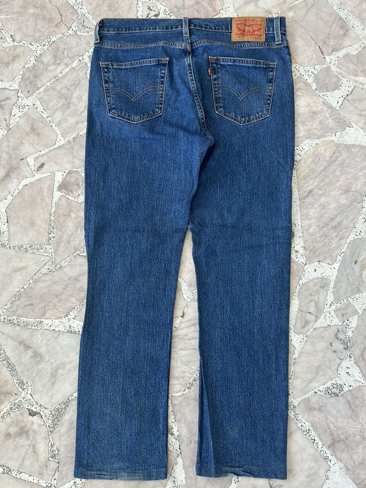 Levi's Levis 511 Denim Blue Vintage Size US 34 / EU 50 - 2 Thumbnail