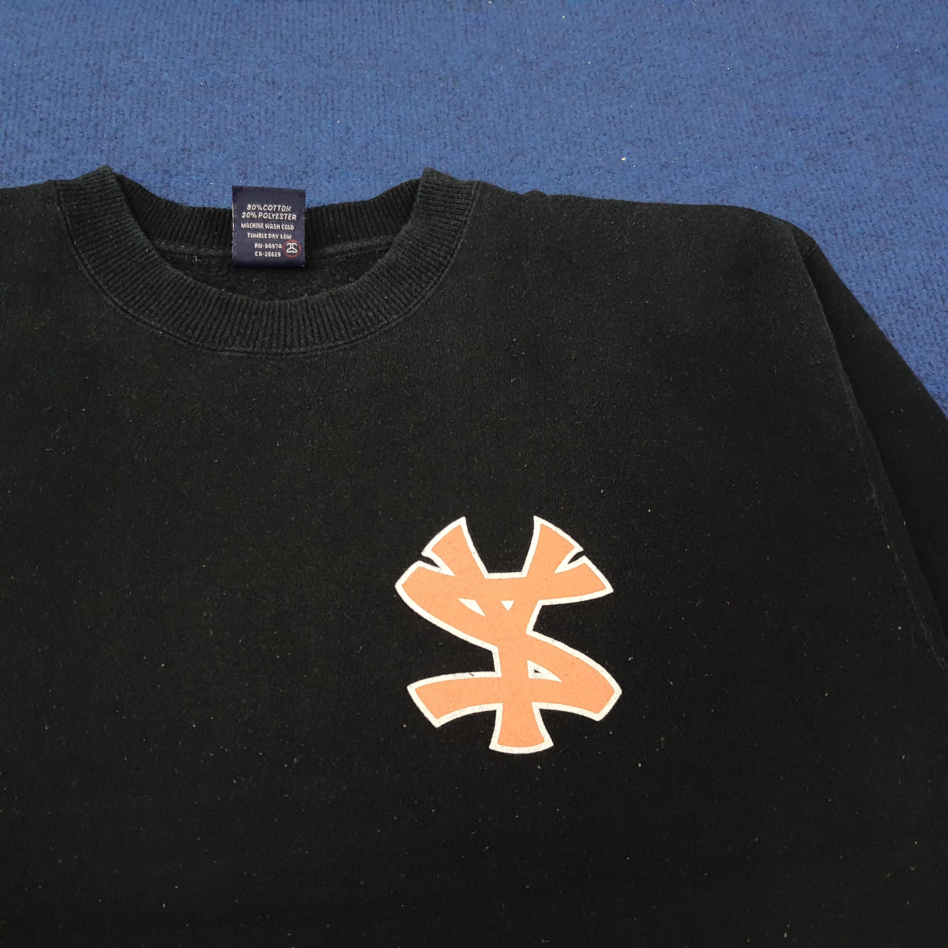 Stussy Vintage Stussy Streetwear Sweatshirt C241N13 Size US M / EU 48-50 / 2 - 4 Thumbnail