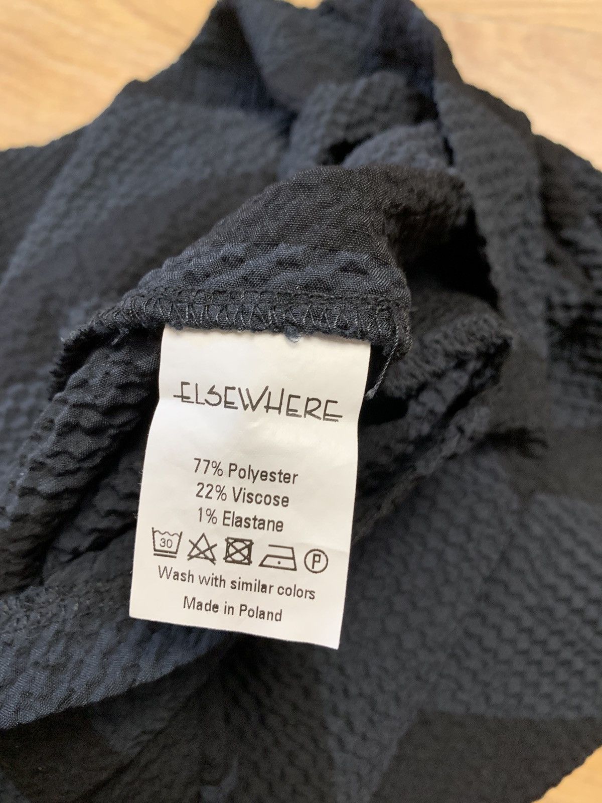 Japanese Brand Elsewhere Pleated Blouse Miyake Style Avantgarde Brand Size S / US 4 / IT 40 - 4 Thumbnail