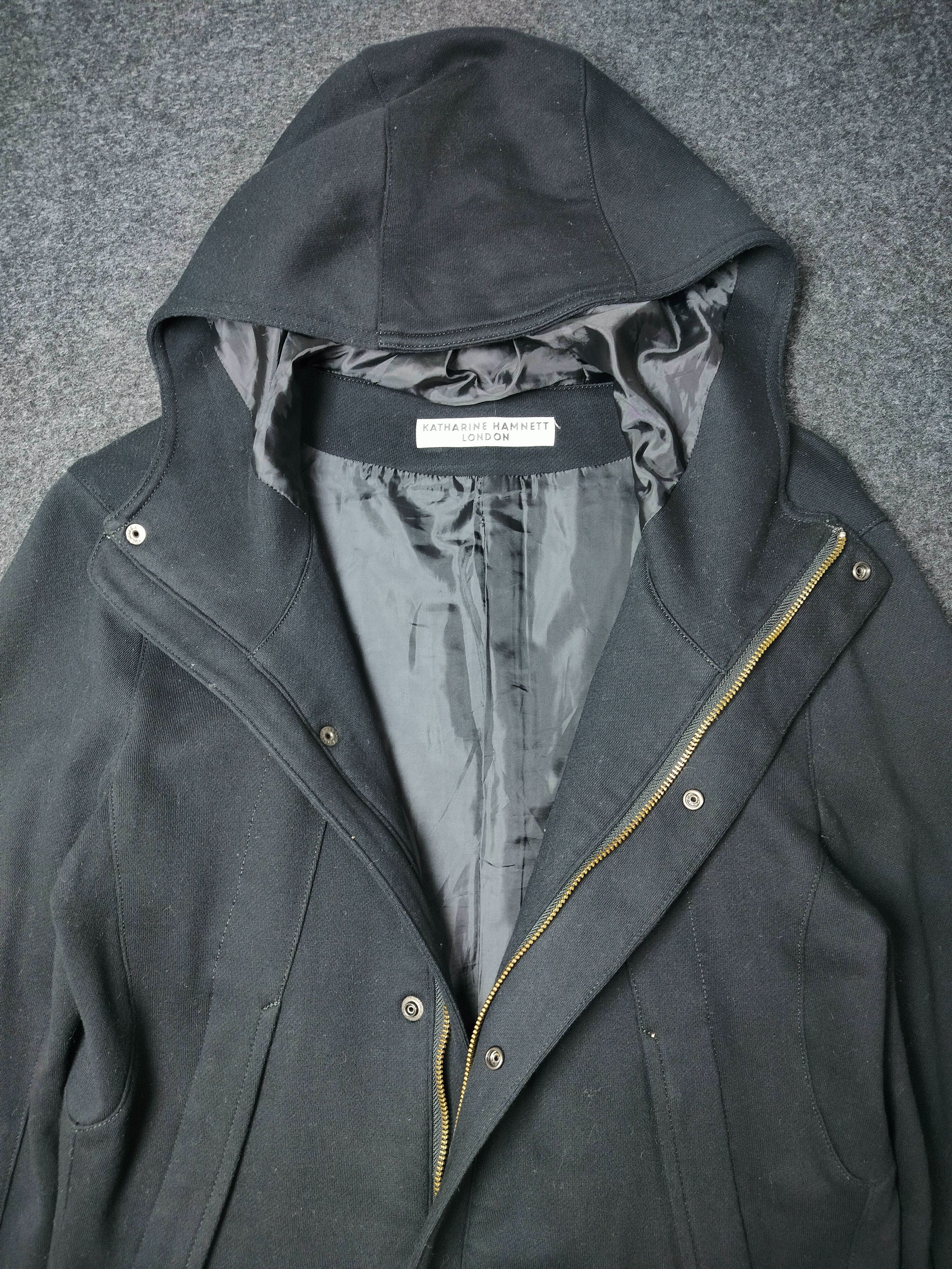 Katharine Hamnett London Katharine Hamnett London Blouson Black Jacket Size US XL / EU 56 / 4 - 4 Thumbnail