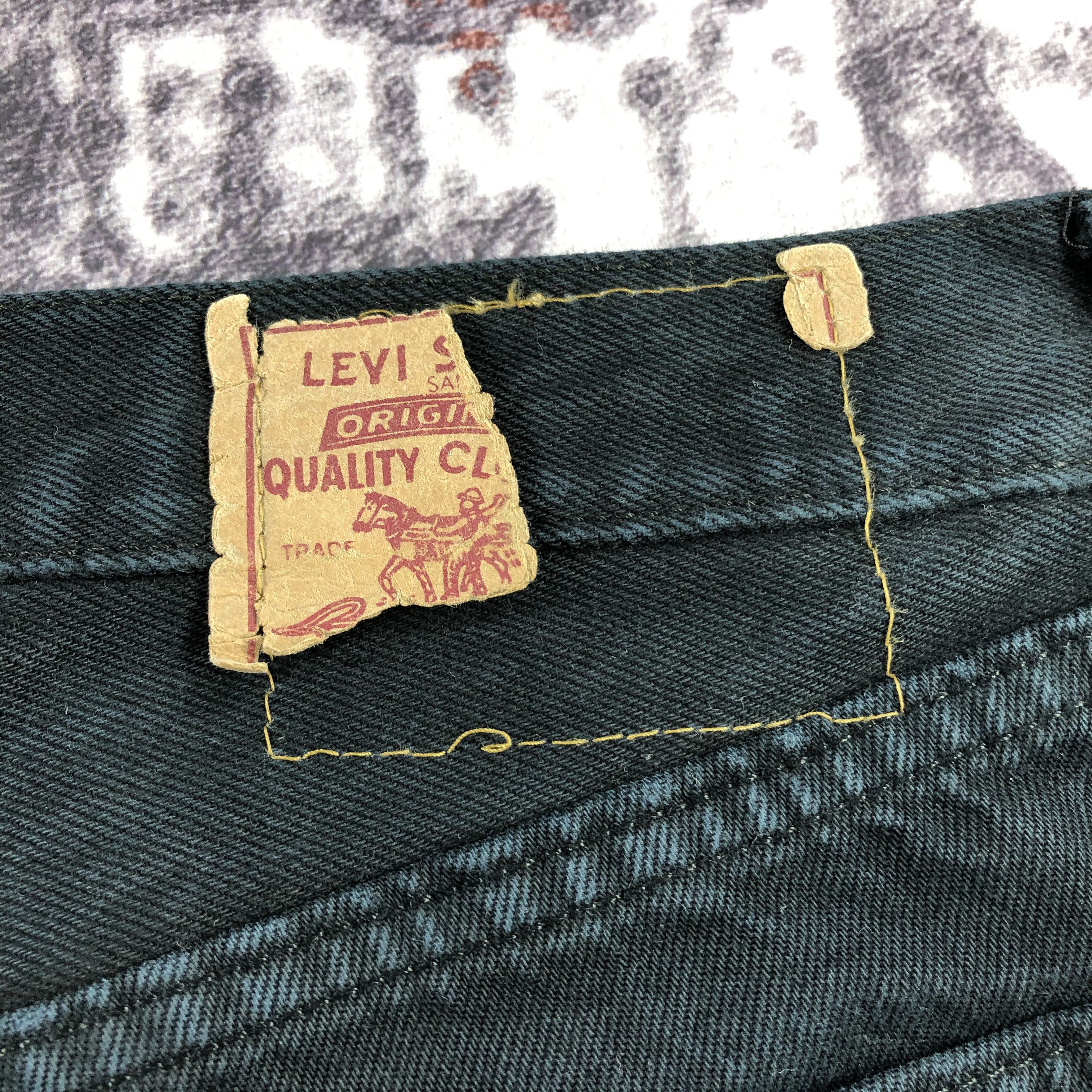 Levi's × Vintage 90s Vintage Levis 501 Earth Tone Jeans-JM2358 Size US 37 - 6 Thumbnail