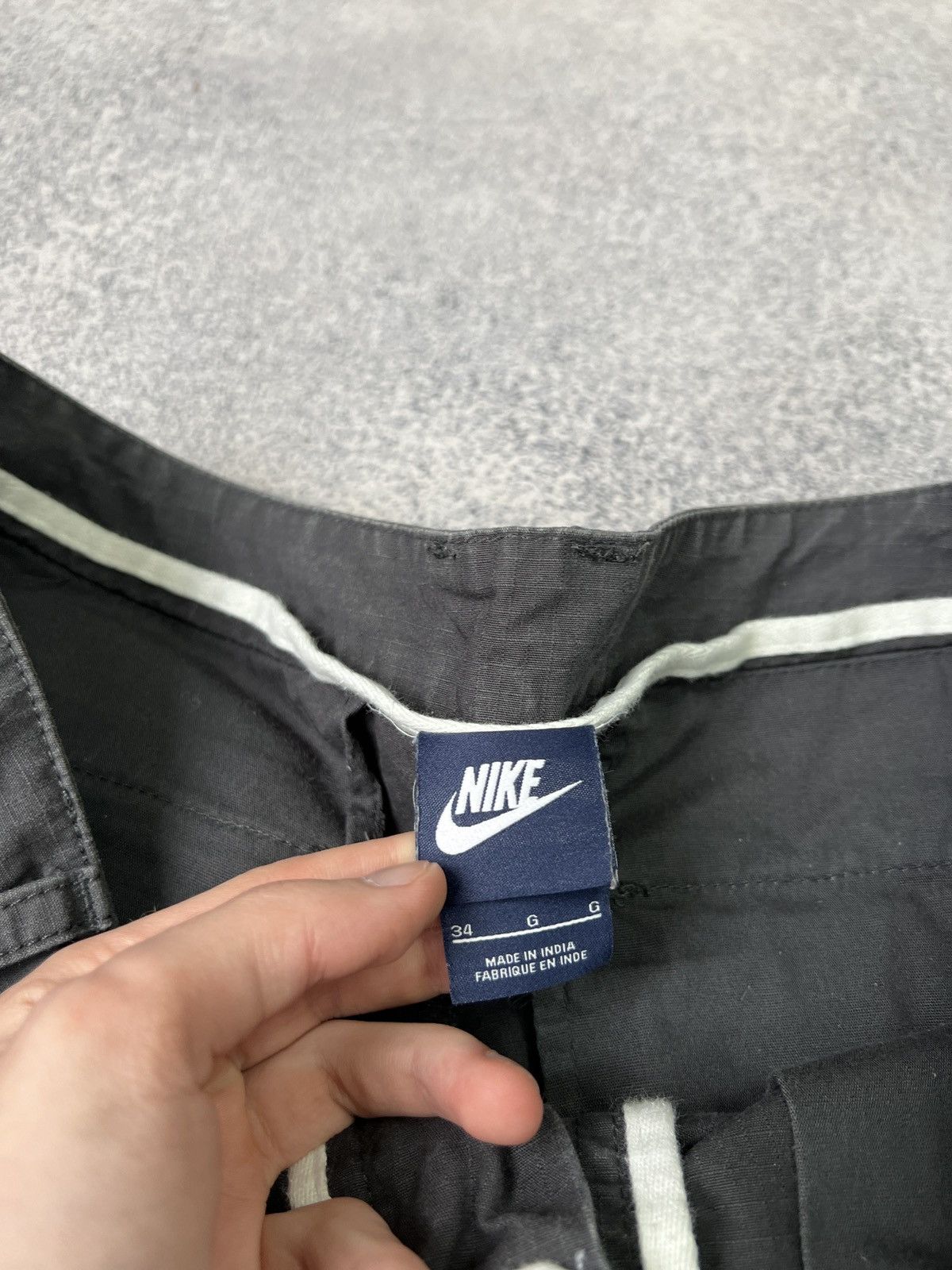Nike × Vintage Vintage Nike Cargo Y2k Shorts Size US 34 / EU 50 - 8 Thumbnail