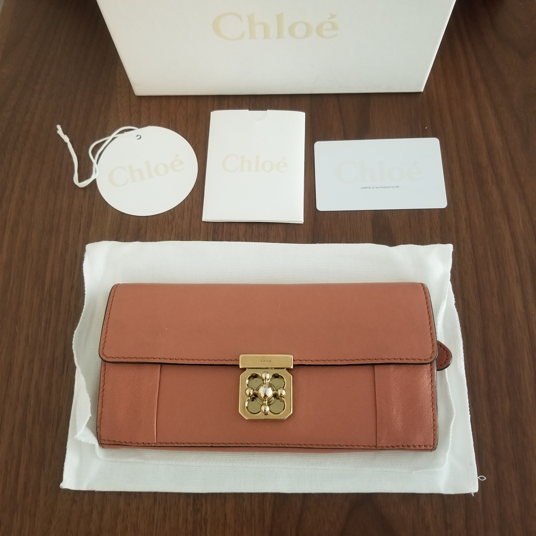 Chloe Preloved Authentic Chloe Elsie Long Wallet Size ONE SIZE - 1 Thumbnail