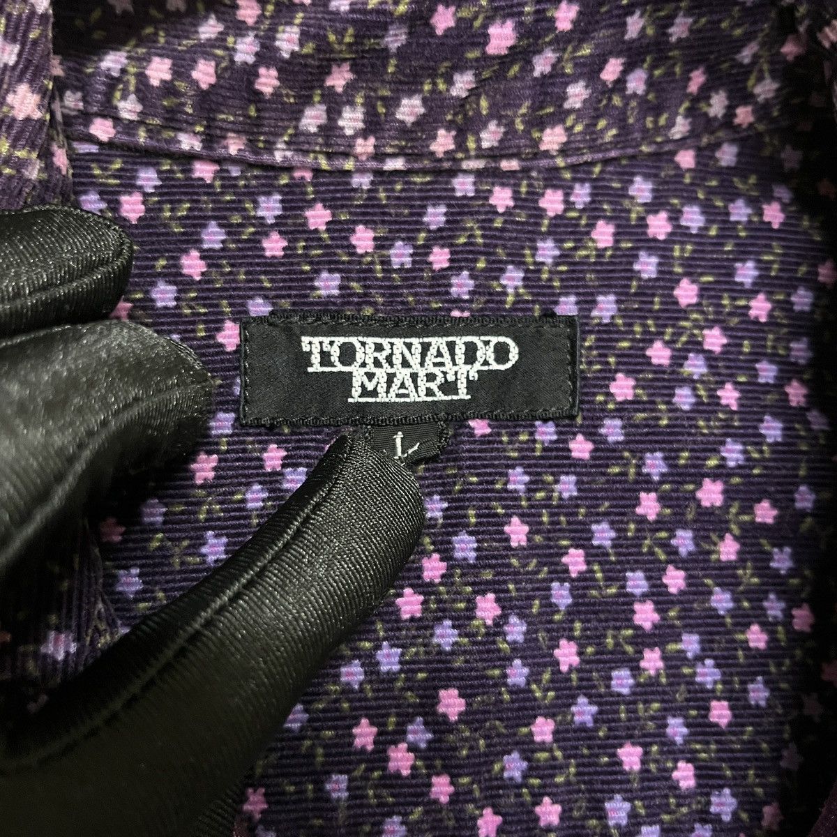 If Six Was Nine × PPFM × Tornado Mart Tornado Mart Half Floral Button Up Shirt Size US M / EU 48-50 / 2 - 5 Thumbnail