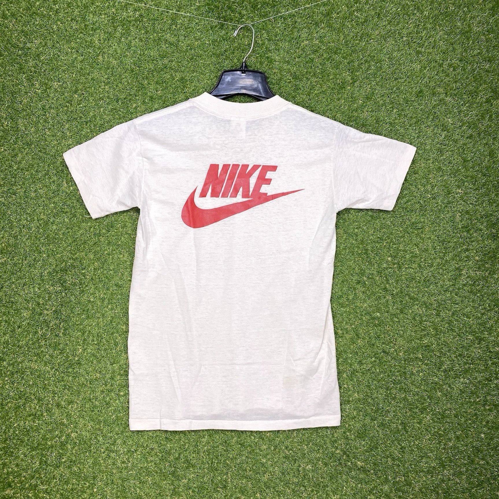 Nike VINTAGE Nike Ohio State Shirt Mens Small USA 80s Grail Single Stitch Graphic Tee Gray 100% Cotton Size US S / EU 44-46 / 1 - 2 Thumbnail