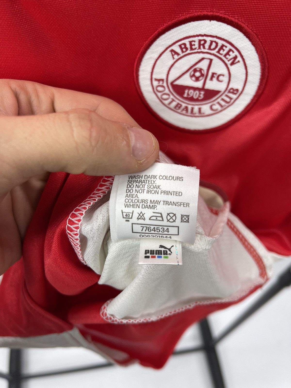 Puma × Vintage ABERDEEN 2000 2001 Home Vintage PUMA Jersey Size 66/71 cm Size US XS / EU 42 / 0 - 7 Thumbnail