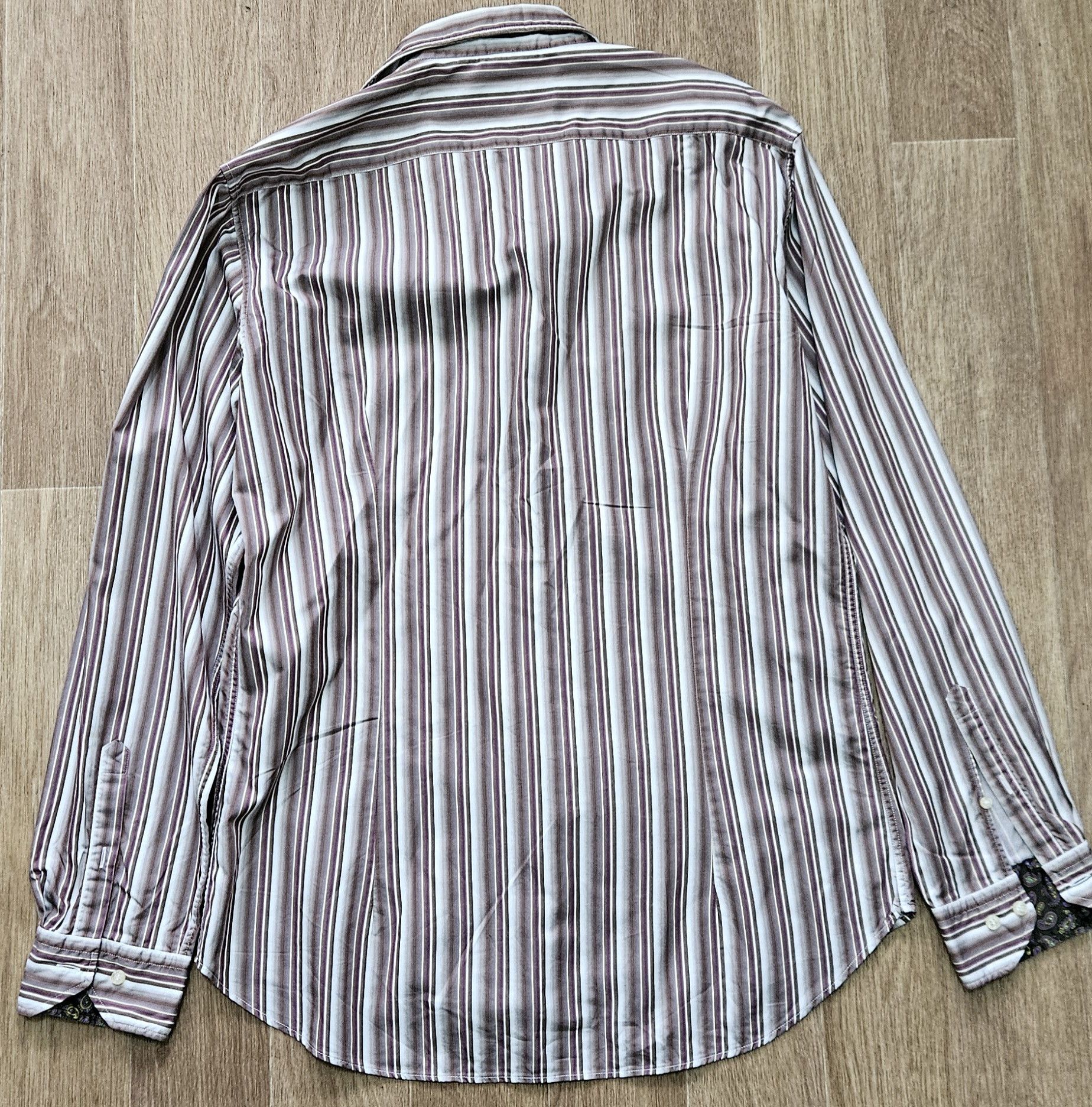 Etro Etro Milano Mens Button Down Dress Shirt Size 40 Long Size US XXS / EU 40 - 10 Thumbnail