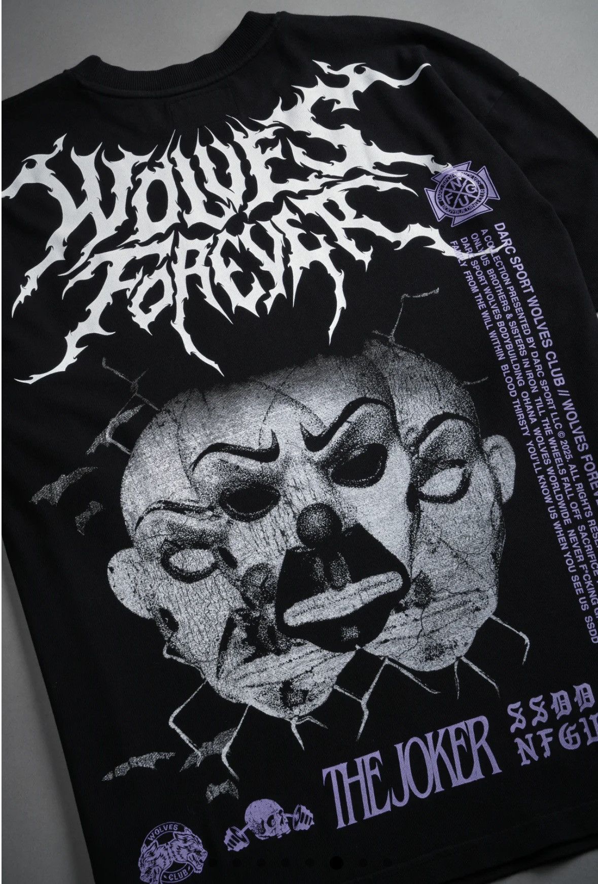 Darc Sport DARC SPORT X BATMAN X THE JOKER DARCNESS DESCENDS” SHIRT Size US M / EU 48-50 / 2 - 3 Thumbnail