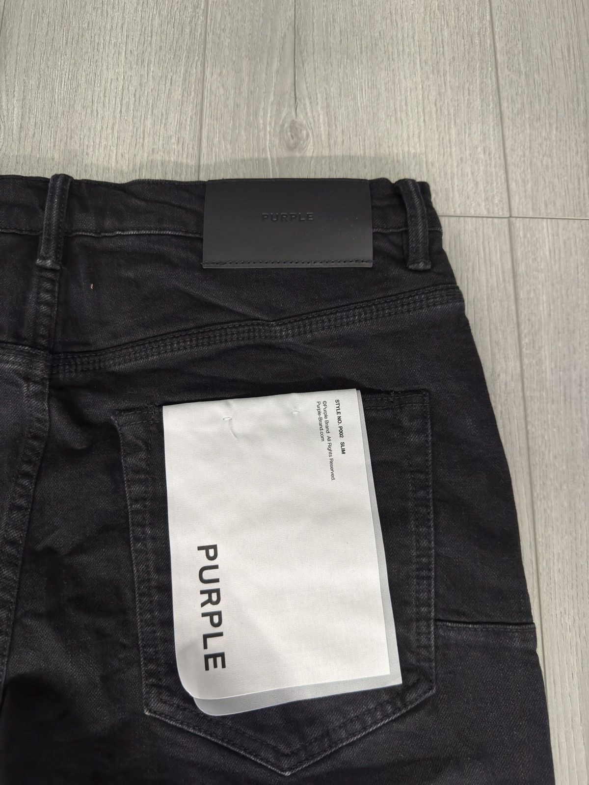 Purple PURPLE black Jeans Size US 34 / EU 50 - 5 Thumbnail