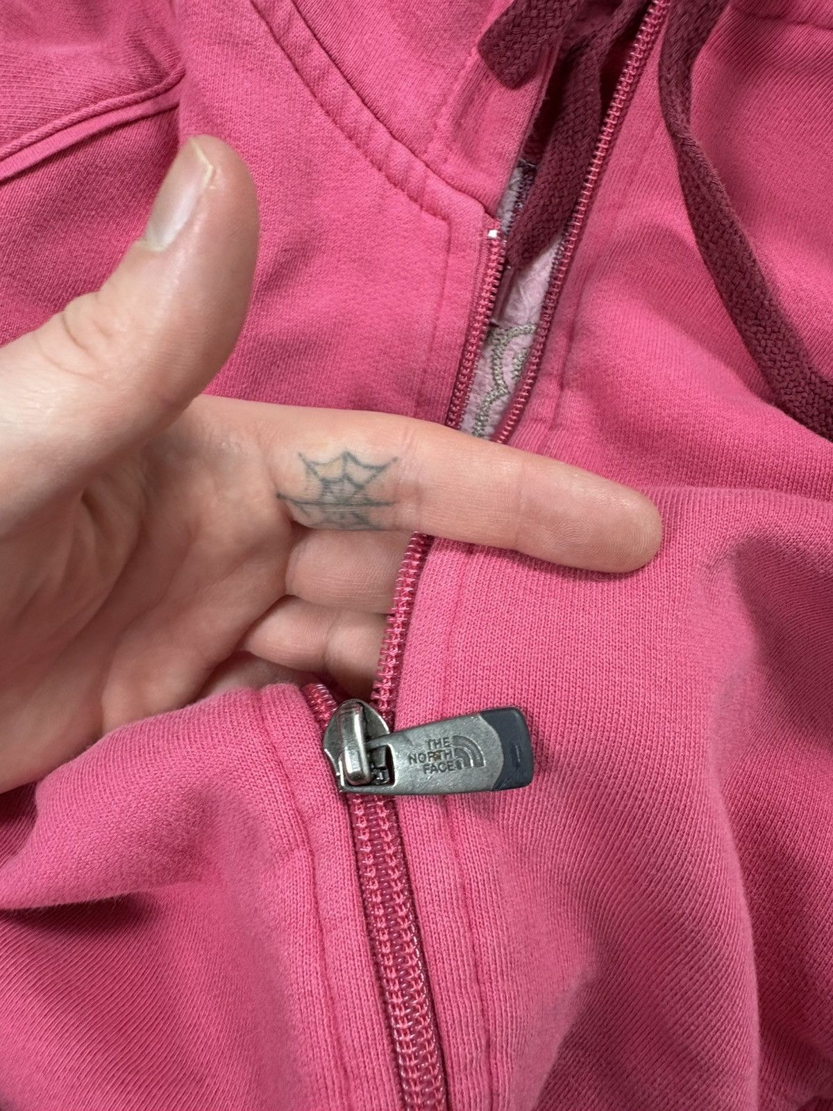 The North Face The north face y2k vintage cute pink zip up hoodie Size L / US 10 / IT 46 - 5 Thumbnail