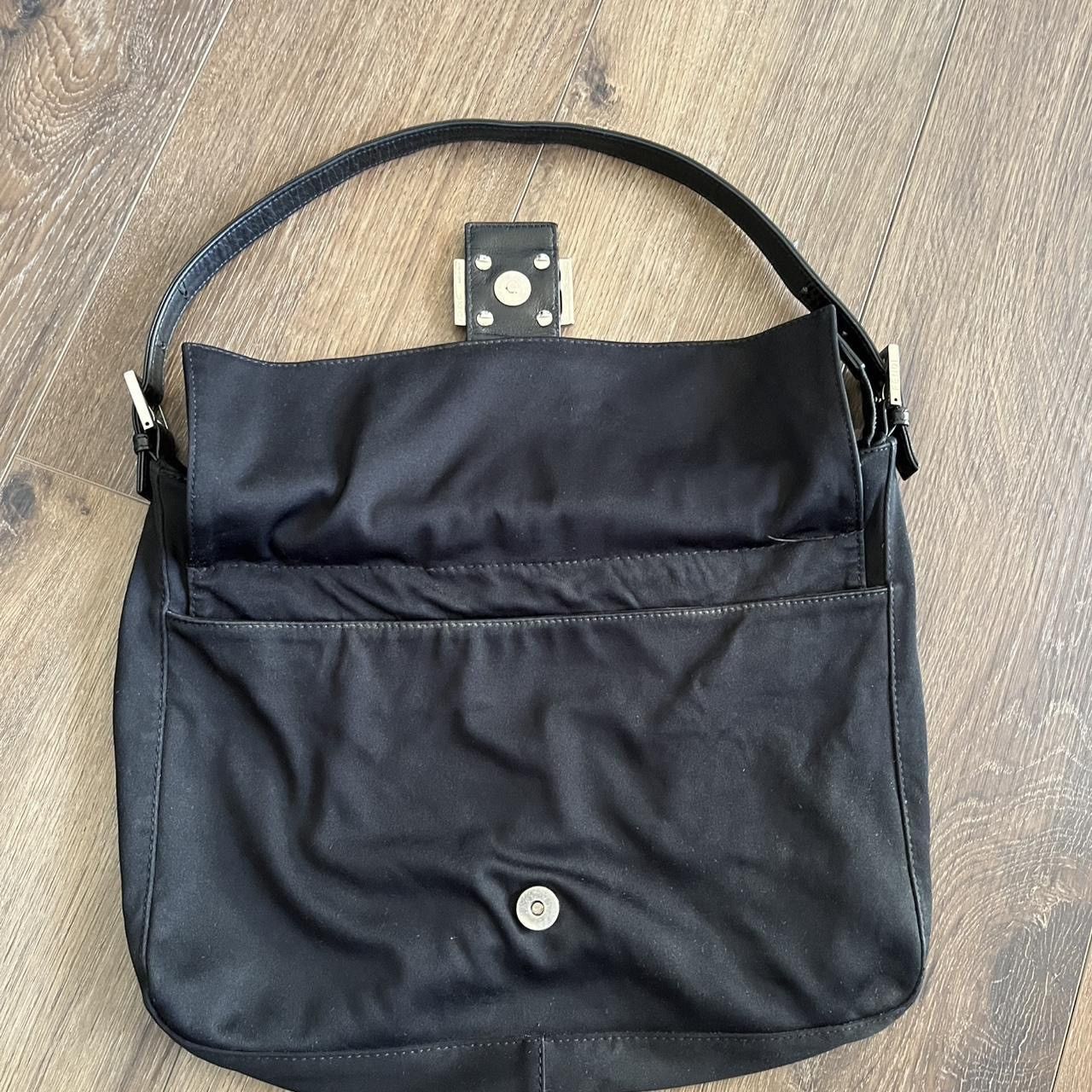Fendi Vintage Fendi Mama Baguette Black and Silver hardware Size ONE SIZE - 4 Thumbnail