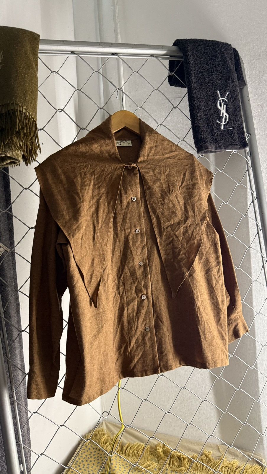 Margaret Howell Margaret Howell Wide Sailor Collar Wool Shirt Made in Japan Size M / US 6-8 / IT 42-44 - 1 Thumbnail