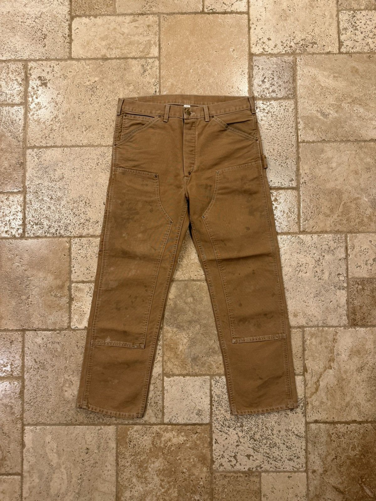 RRL Ralph Lauren Double RL RRL Ralph Lauren Distressed Double Knee Pants Size US 34 / EU 50 - 12 Thumbnail