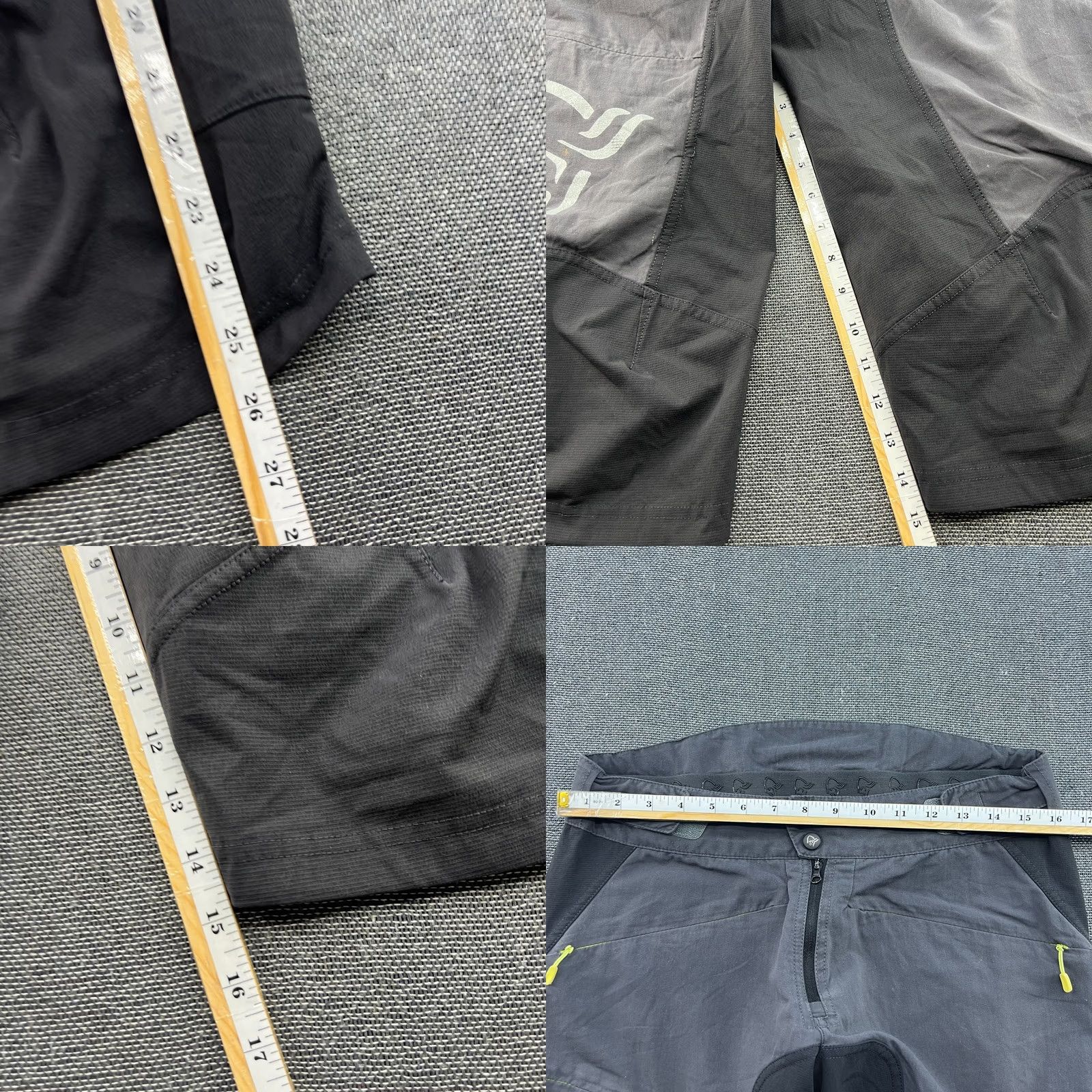 Vintage Norrona Fjora Flex1 Shorts Mens Small Outdoor Hiking Stretch Gray Size US 29 - 9 Thumbnail
