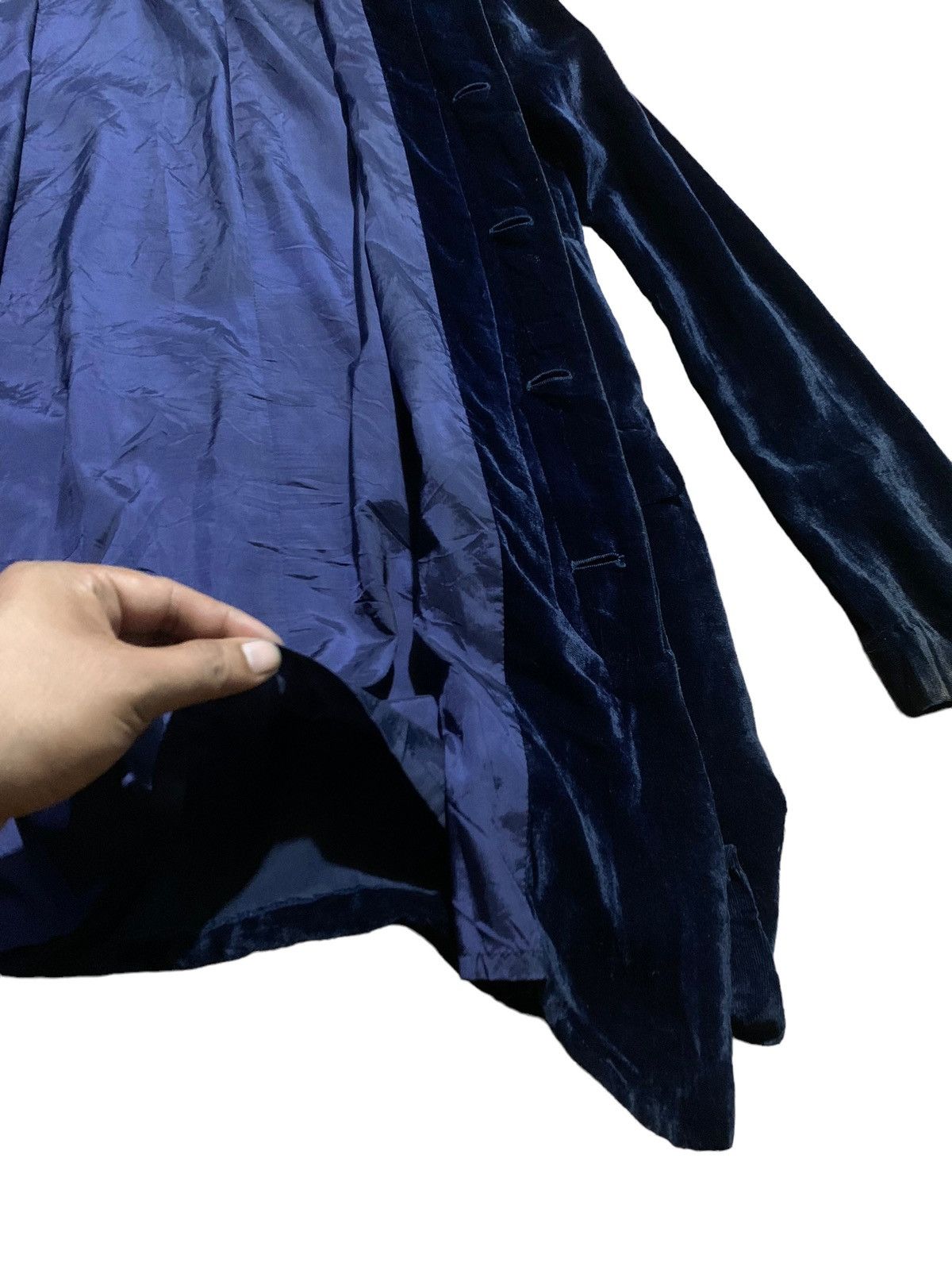 Issey Miyake × Zucca Vintage issey miyake Zucca velvet hidden button blazer coat Size US M / EU 48-50 / 2 - 3 Thumbnail