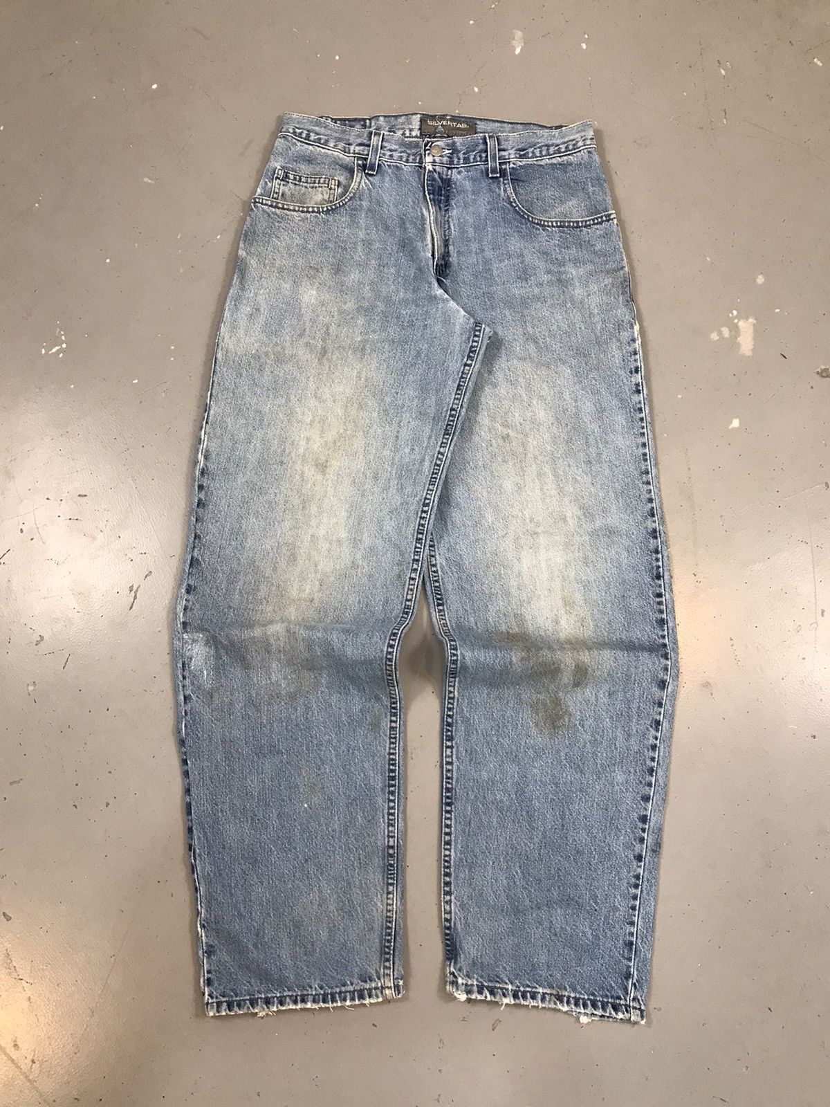 Carhartt × Vintage Vintage Levi’s Strauss & co. silver tab loose fit denim Size US 32 / EU 48 - 1 Thumbnail