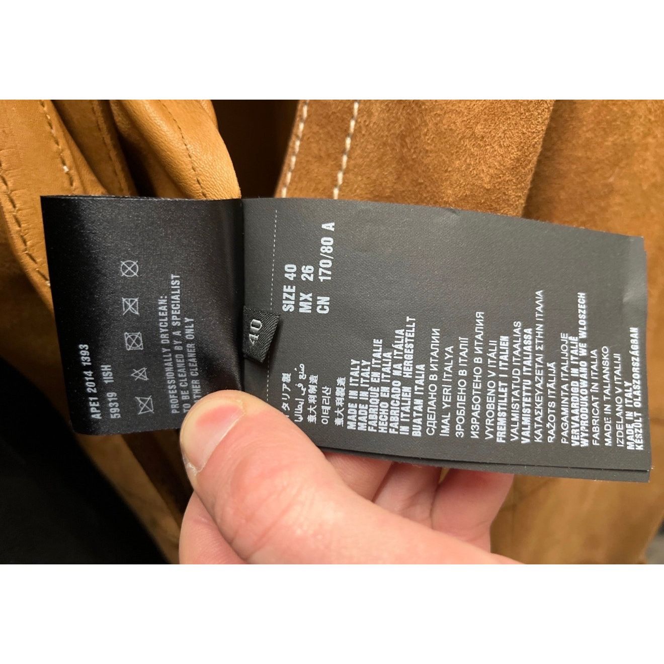 Prada Prada Brown Lambskin Long Vest with Belt - IT40 / S Size S / US 4 / IT 40 - 5 Thumbnail